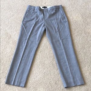 Banana Republic 8 Short Ryan fit grey pants